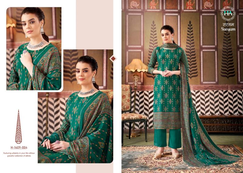 Alok Harshit Sargam Vol 2 Designer Dress Material Wholesale Catalog