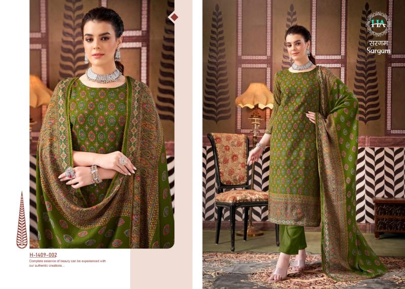 Alok Harshit Sargam Vol 2 Designer Dress Material Wholesale Catalog
