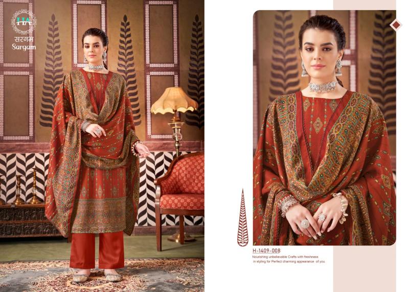 Alok Harshit Sargam Vol 2 Designer Dress Material Wholesale Catalog