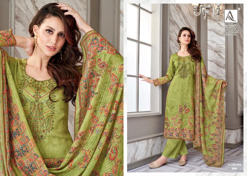 Alok Ladli Vol 12 Cotton Dress Material Wholesale Catalog