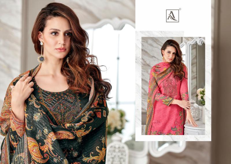 Alok Ladli Vol 12 Cotton Dress Material Wholesale Catalog
