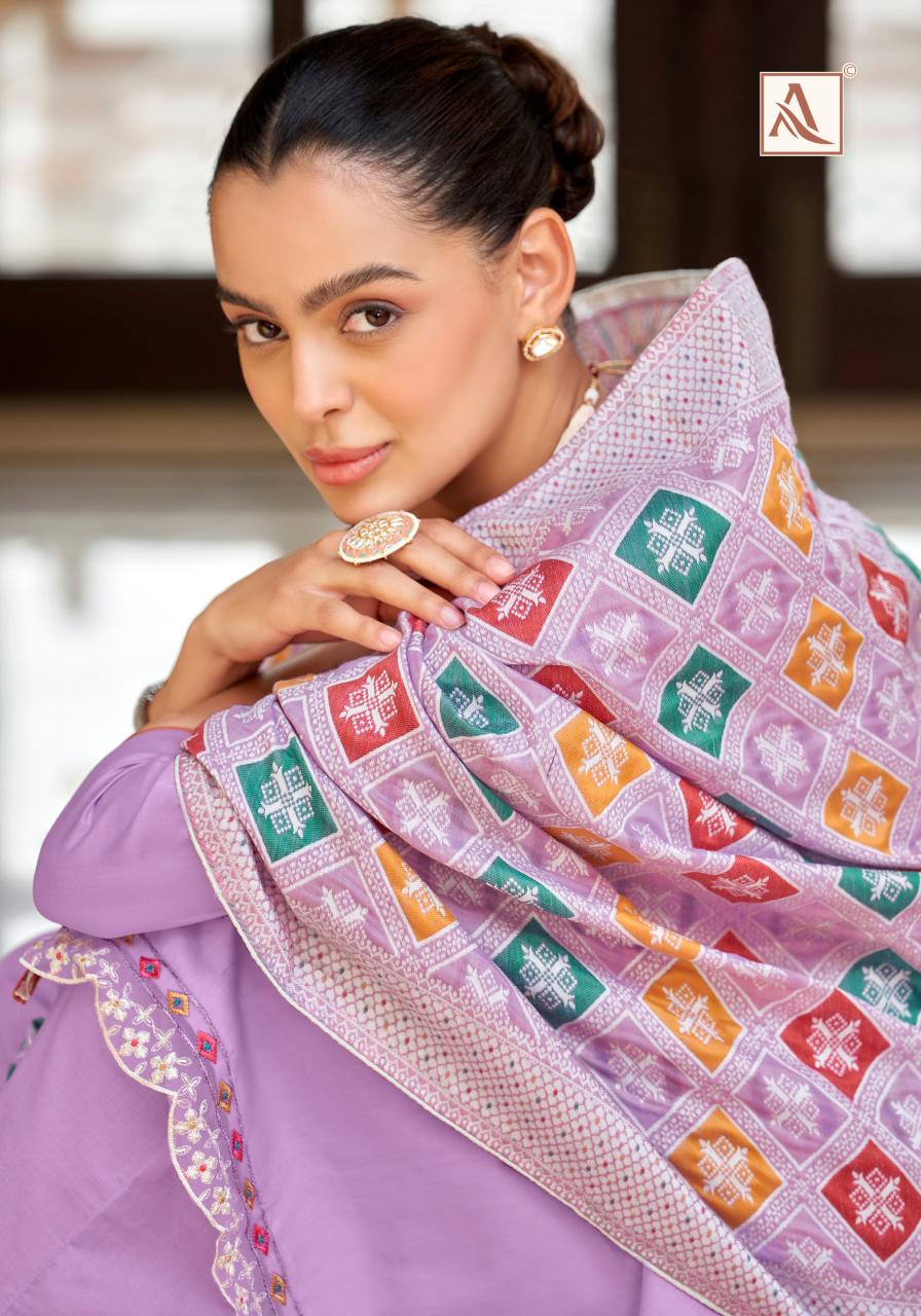 Alok Lakhnavi Touch Vol 5 Dress Material Wholesale Catalog