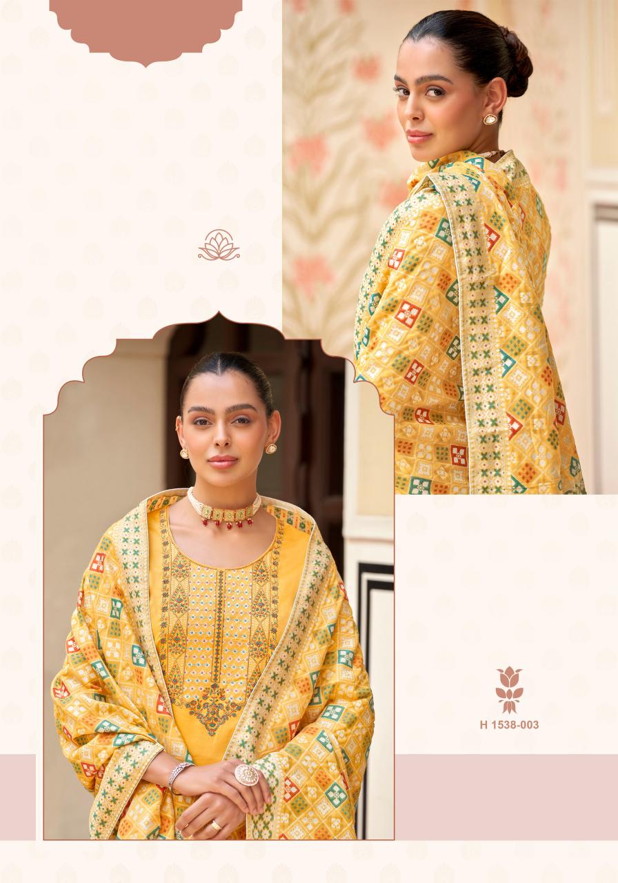 Alok Lakhnavi Touch Vol 5 Dress Material Wholesale Catalog
