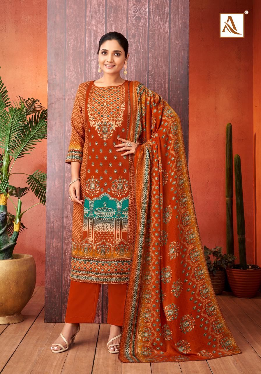 Alok Roop Pashmina Dress Material Wholesale Catalog