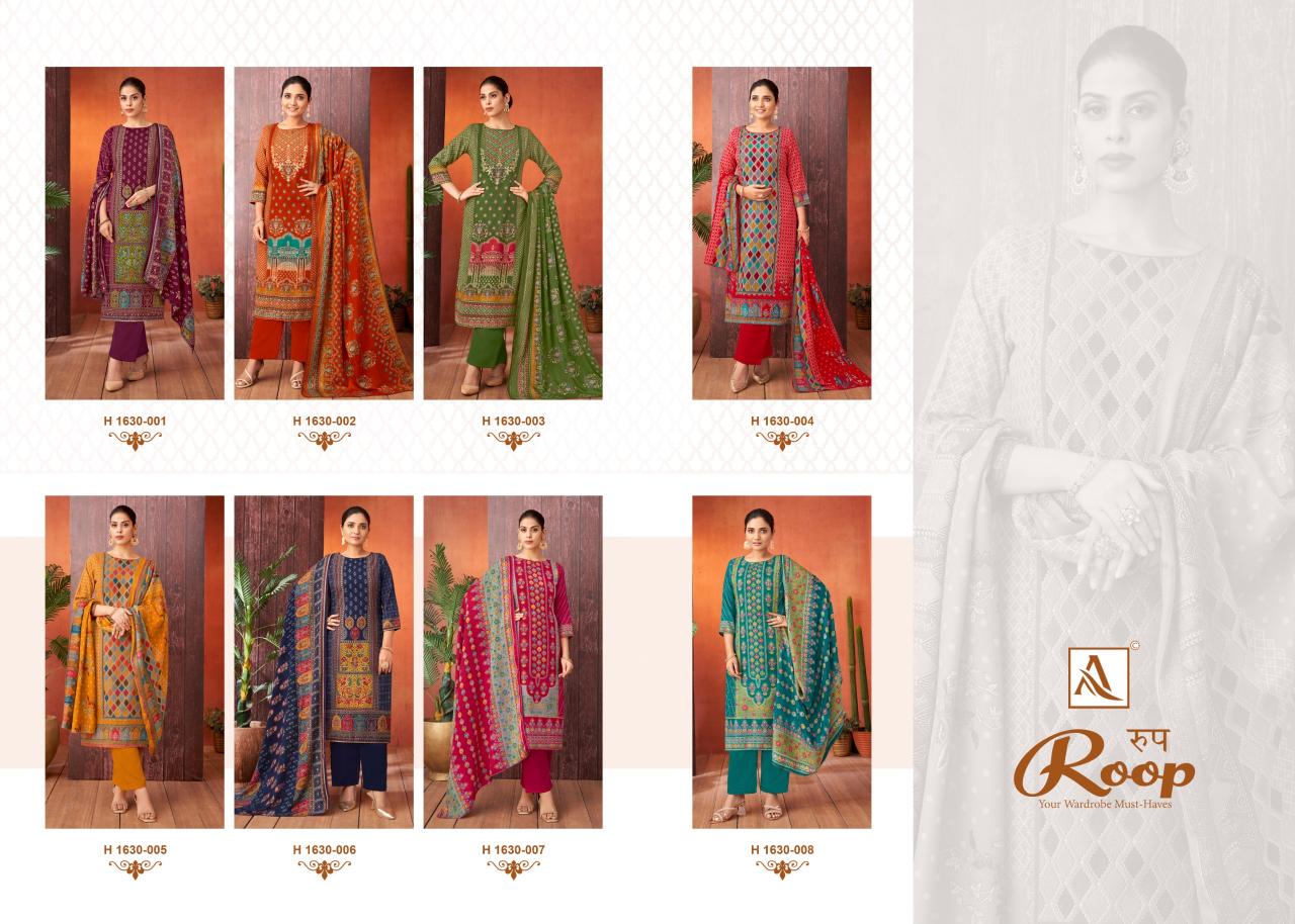 Alok Roop Pashmina Dress Material Wholesale Catalog
