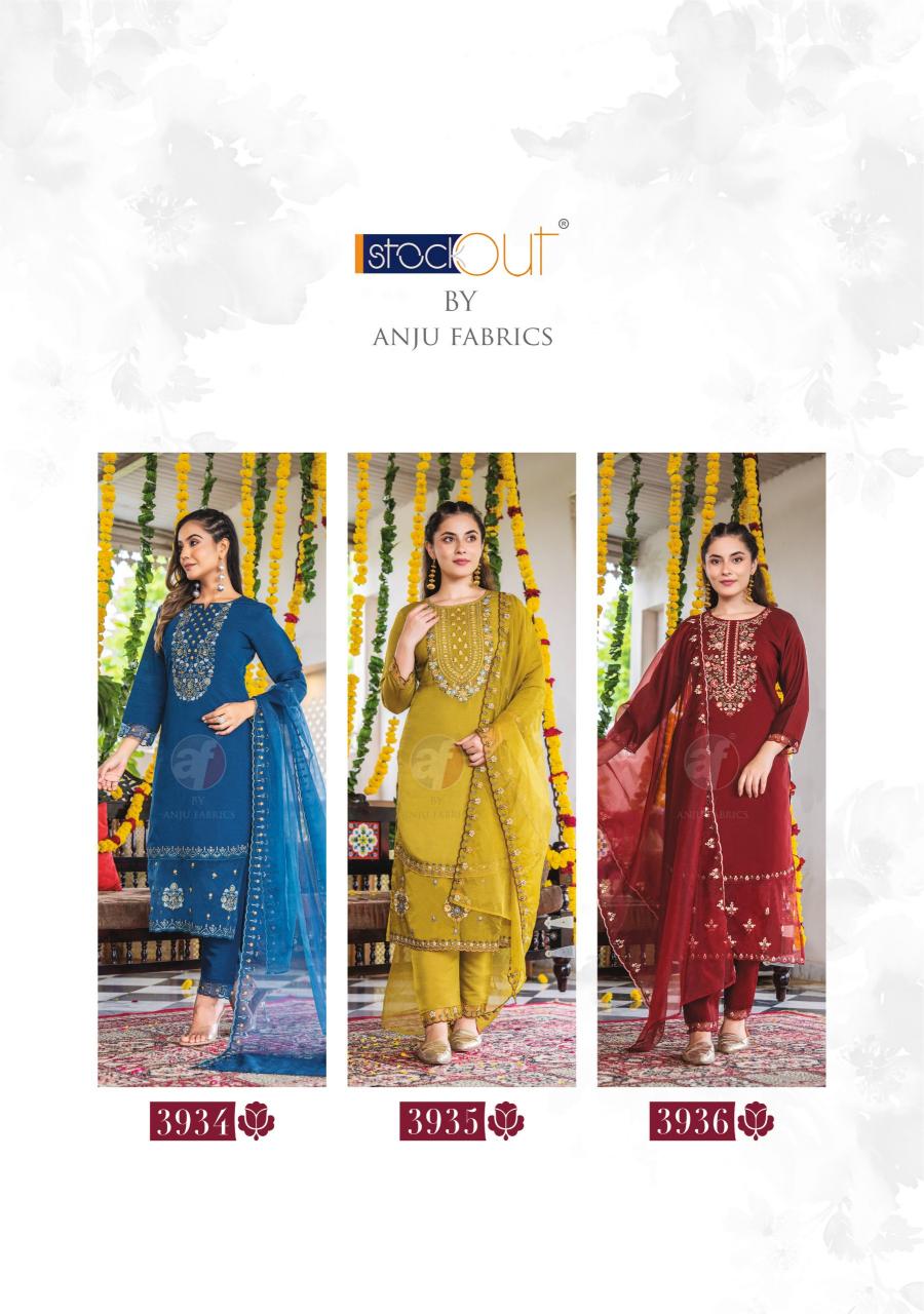 ANJU FABRICS Sundari India Kurti Outfit Wholesale Catalog