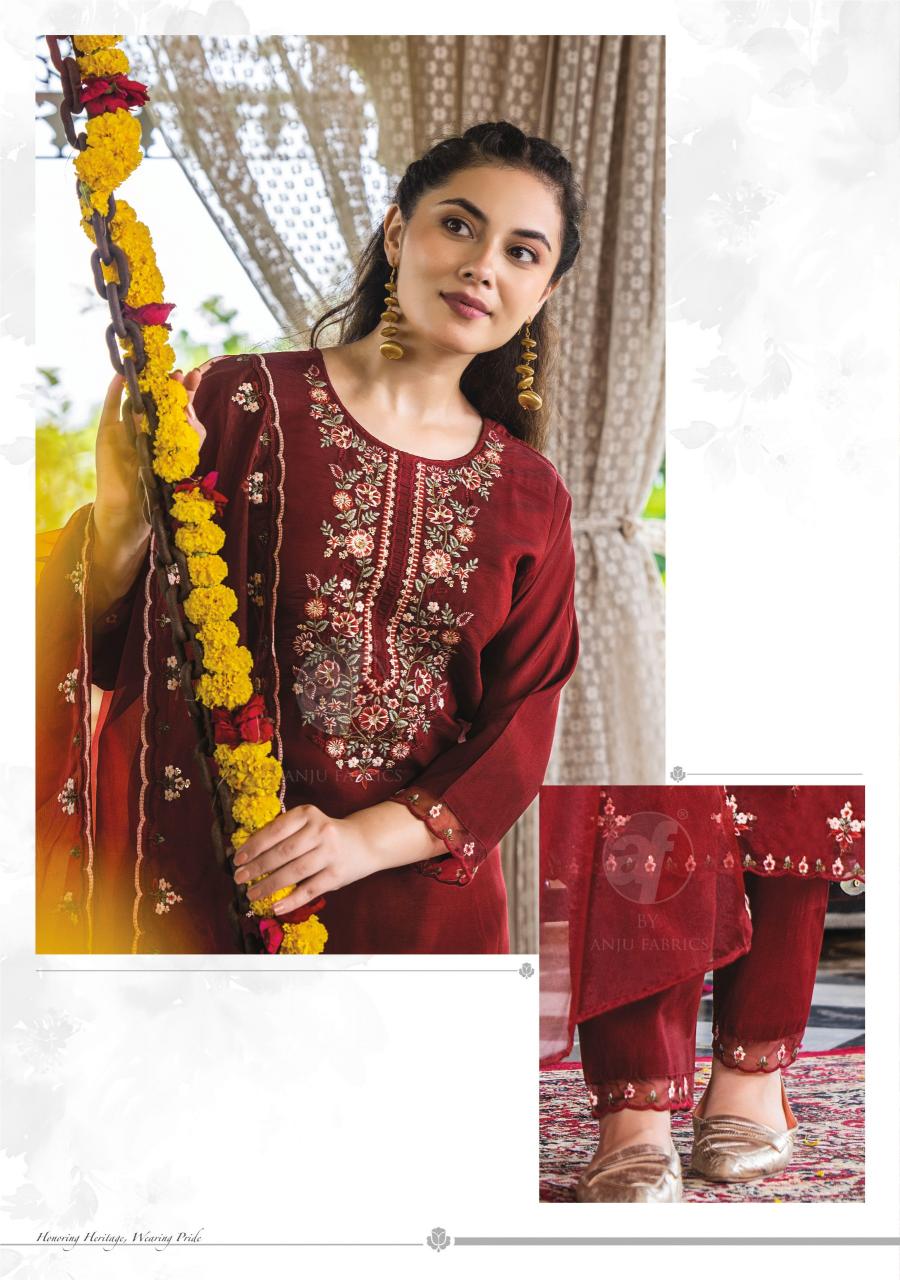 ANJU FABRICS Sundari India Kurti Outfit Wholesale Catalog
