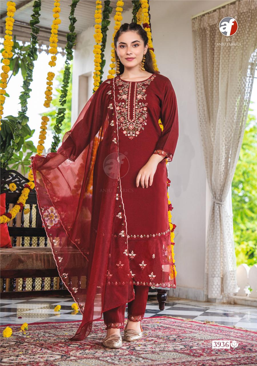 ANJU FABRICS Sundari India Kurti Outfit Wholesale Catalog