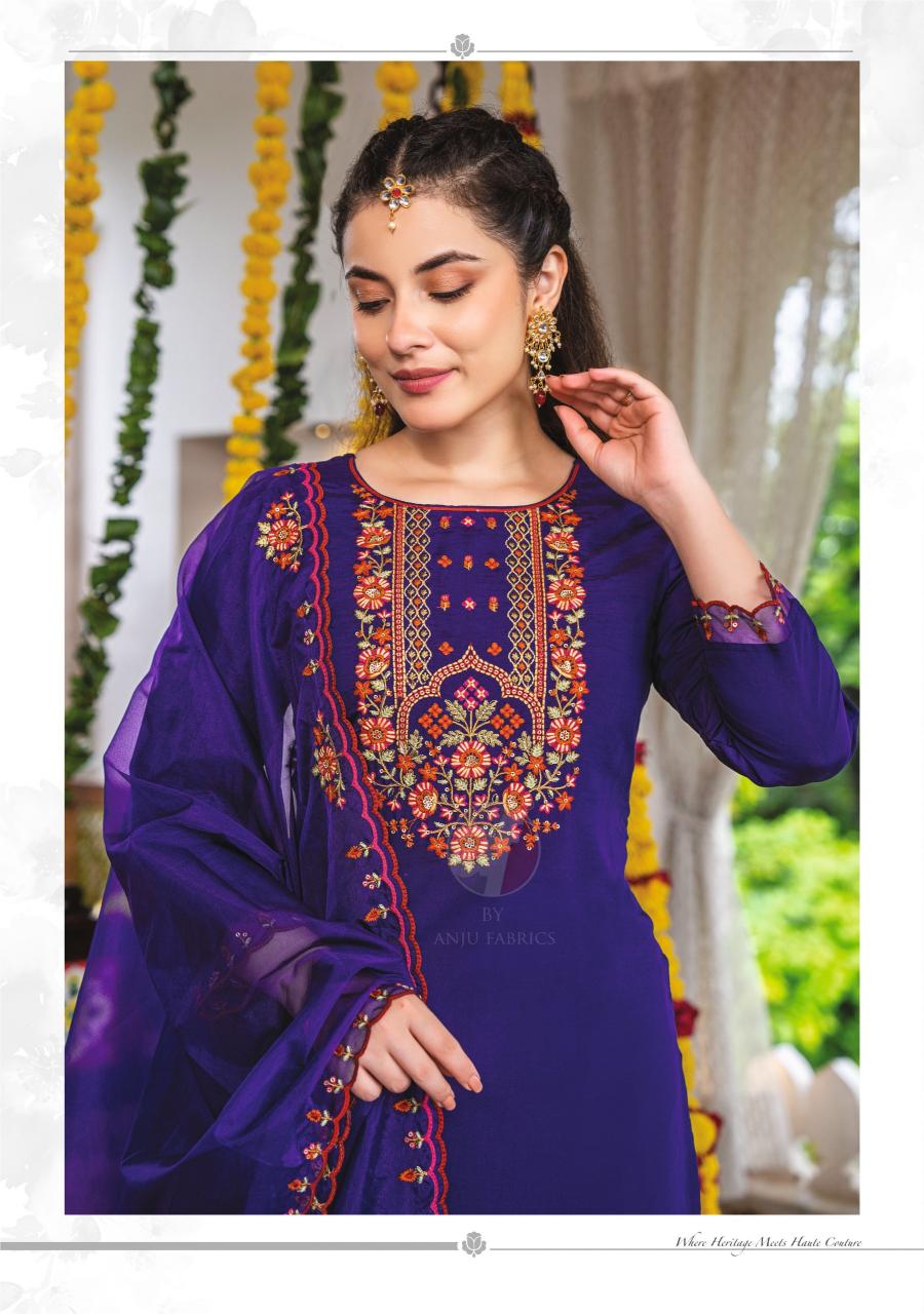 ANJU FABRICS Sundari India Kurti Outfit Wholesale Catalog