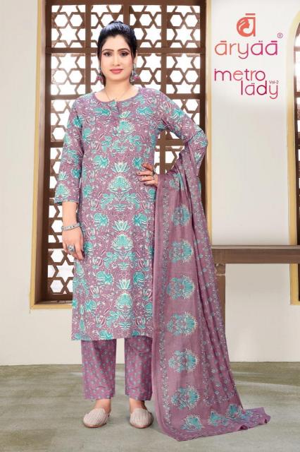 Aryaa Metro Lady Vol-2 – Kurti Pant With Dupatta - Wholesale Catalog