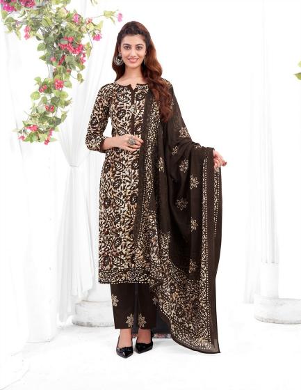 Baalar Battik Special Vol-3 – Kurti Pant With Dupatta - Wholesale Catalog