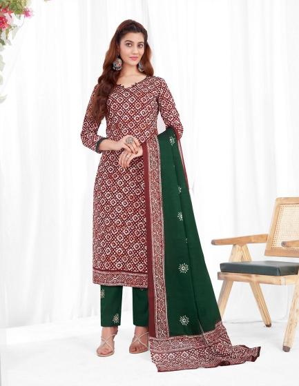 Baalar Battik Special Vol-3 – Kurti Pant With Dupatta - Wholesale Catalog