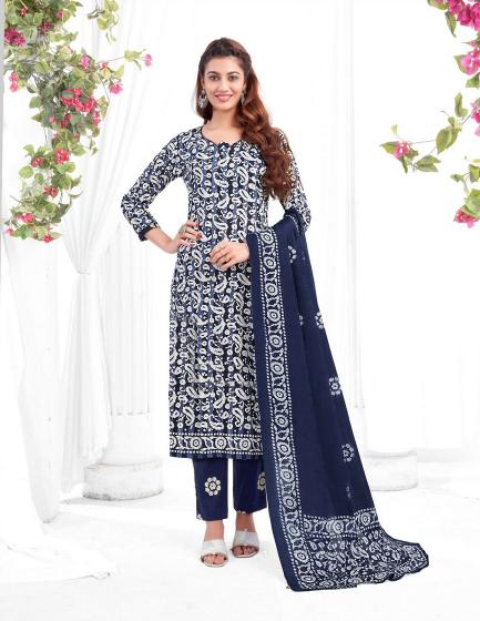 Baalar Battik Special Vol-3 – Kurti Pant With Dupatta - Wholesale Catalog
