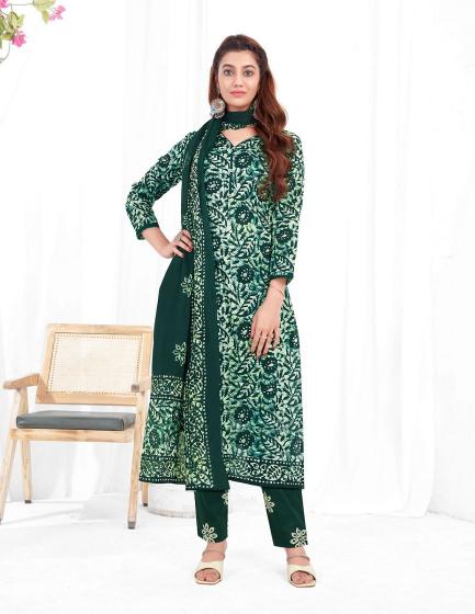Baalar Battik Special Vol-3 – Kurti Pant With Dupatta - Wholesale Catalog