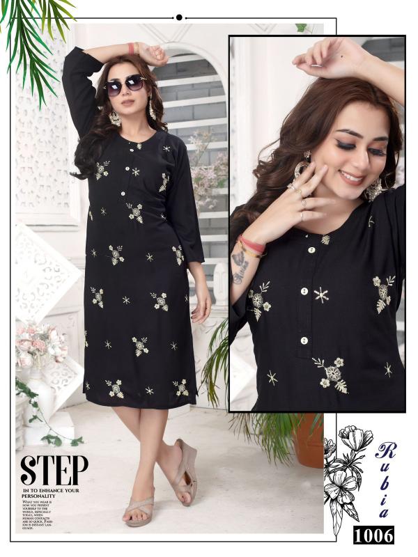 BEAUTY RUBIA Straight Kurtis Online India Wholesale Catalog