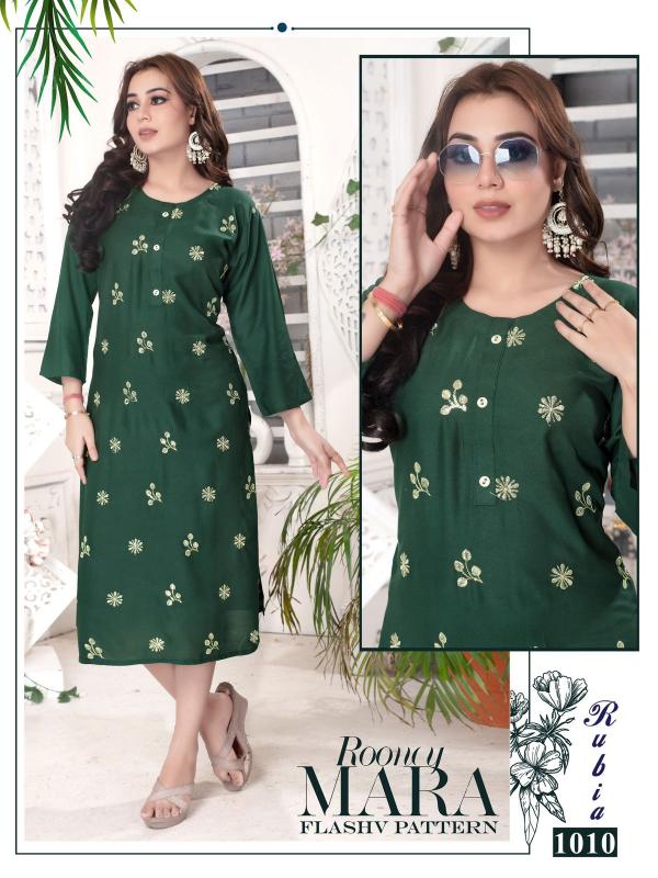 BEAUTY RUBIA Straight Kurtis Online India Wholesale Catalog