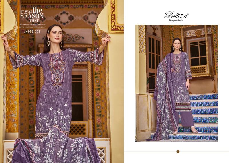 Belliza Riwayat Vol 3 Digital Print Dress Material Wholesale Catalog