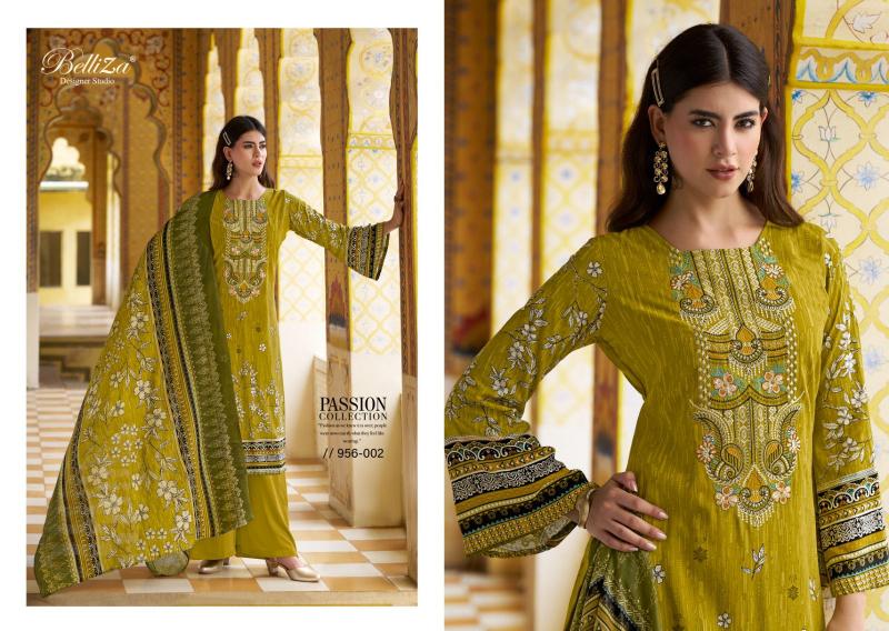 Belliza Riwayat Vol 3 Digital Print Dress Material Wholesale Catalog