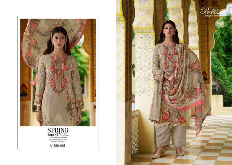 Belliza Riwayat Vol 3 Digital Print Dress Material Wholesale Catalog