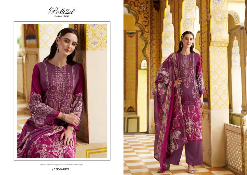 Belliza Riwayat Vol 3 Digital Print Dress Material Wholesale Catalog