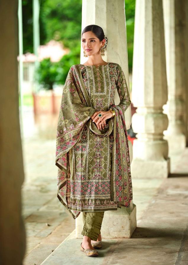 BelliZa Shayoni Muslin Digital Printed Dress Material Wholesale Catalog
