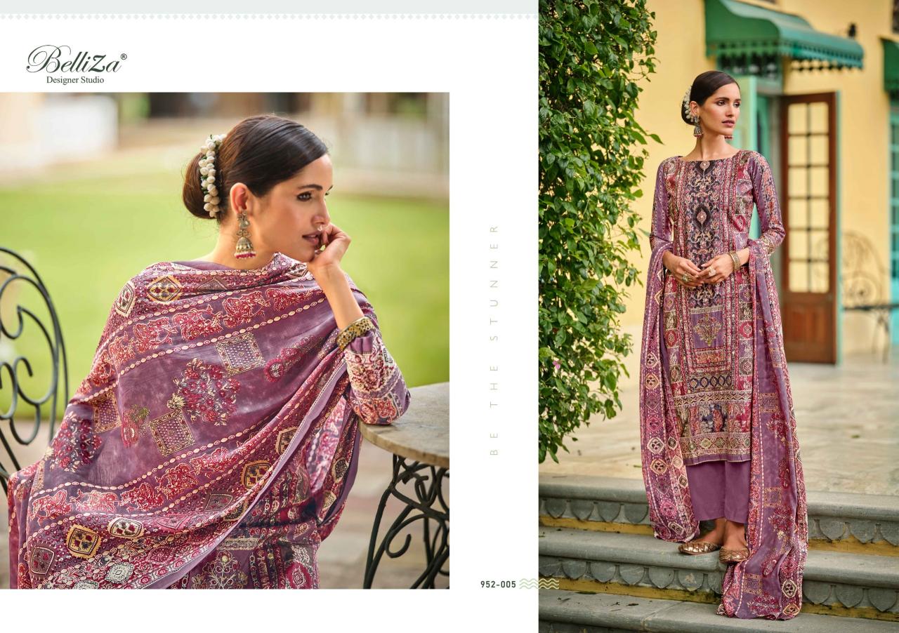 BelliZa Shayoni Muslin Digital Printed Dress Material Wholesale Catalog