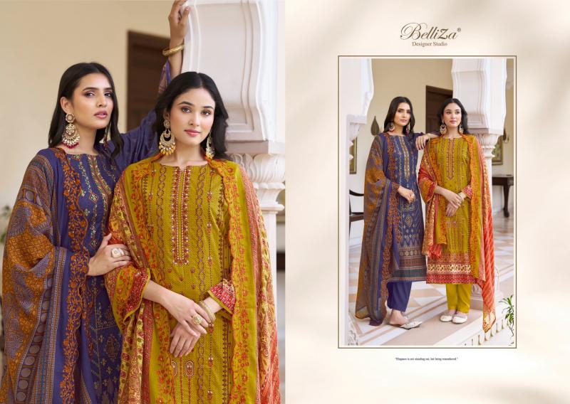 BelliZa ZUBIYA VOL 2 Dress Material Wholesale Catalog