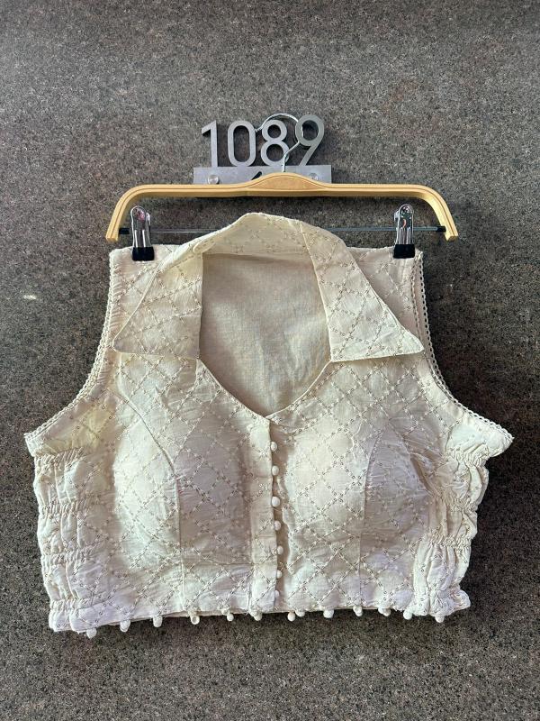 Blousewala Khadi collar