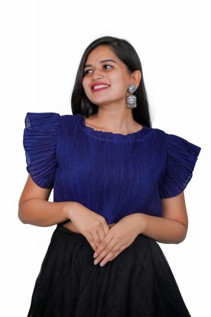 Blousewala Stylish Chinon Blouse