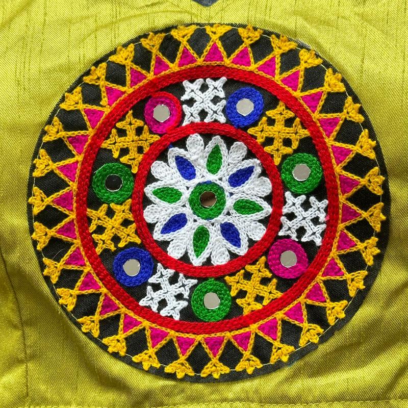 Blousewala Trendy Navratri Blouse With with Real Kodi and Fancy Latkan