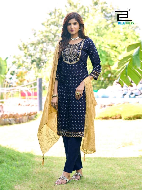 Blue Hills Royal Touch Vol 15 Print Kurtis Online India Wholesale Catalog