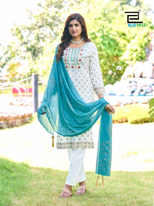Blue Hills Royal Touch Vol 15 Print Kurtis Online India Wholesale Catalog