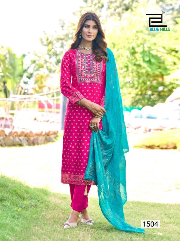 Blue Hills Royal Touch Vol 15 Print Kurtis Online India Wholesale Catalog