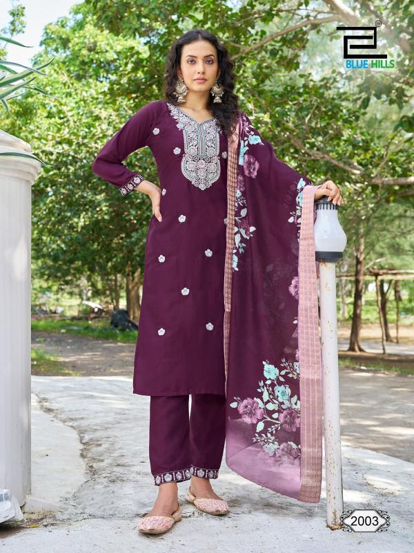 Blue Hills Skyline Vol 20 Digital Printed Kurtis India Wholesale Catalog