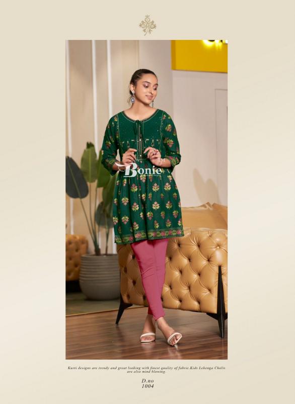 BONIE NIKKI TUNIC TOP Kurti Wholesale Catalog