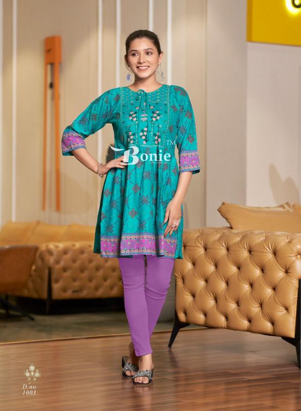 BONIE NIKKI TUNIC TOP Kurti Wholesale Catalog