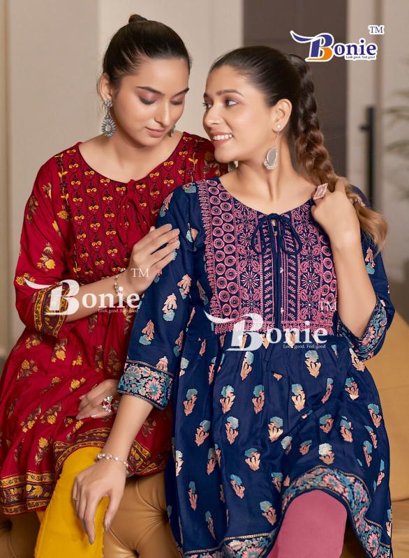 BONIE NIKKI TUNIC TOP Kurti Wholesale Catalog