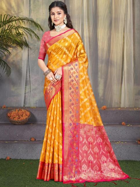 Bunawat Akshya Cotton Silk Saree Wholesale Catalog