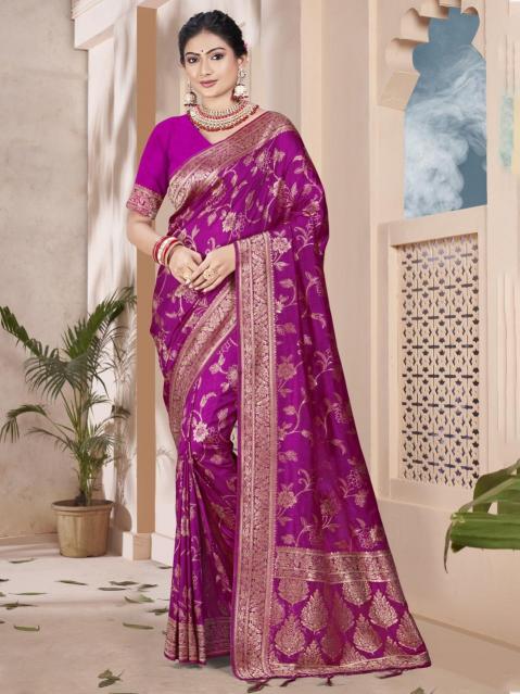 Bunawat Kamdhenu vol-09 Cotton Silk Saree Wholesale Catalog