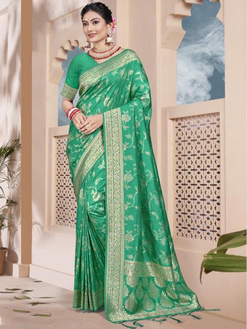 Bunawat Kamdhenu vol-09 Cotton Silk Saree Wholesale Catalog