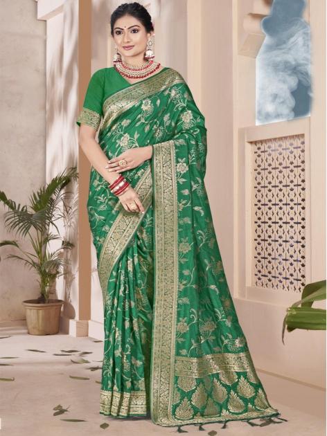 Bunawat Kamdhenu vol-09 Cotton Silk Saree Wholesale Catalog
