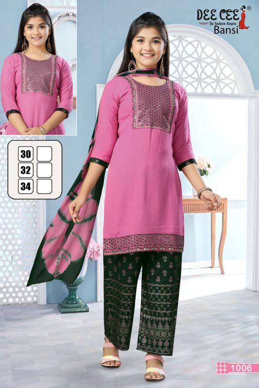 Deecee Bansi green kurti online india wholesale catalog