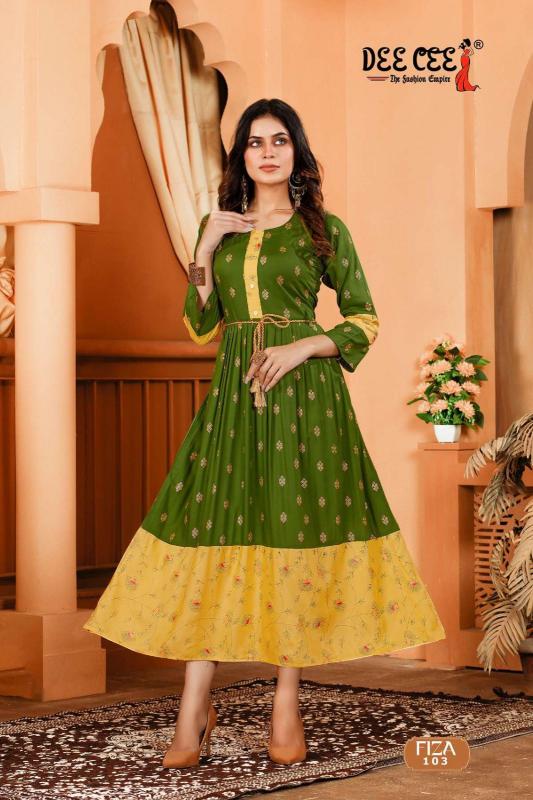 DEECEE Fiza Buy Branded Kurtis Online India Wholesale Catalog