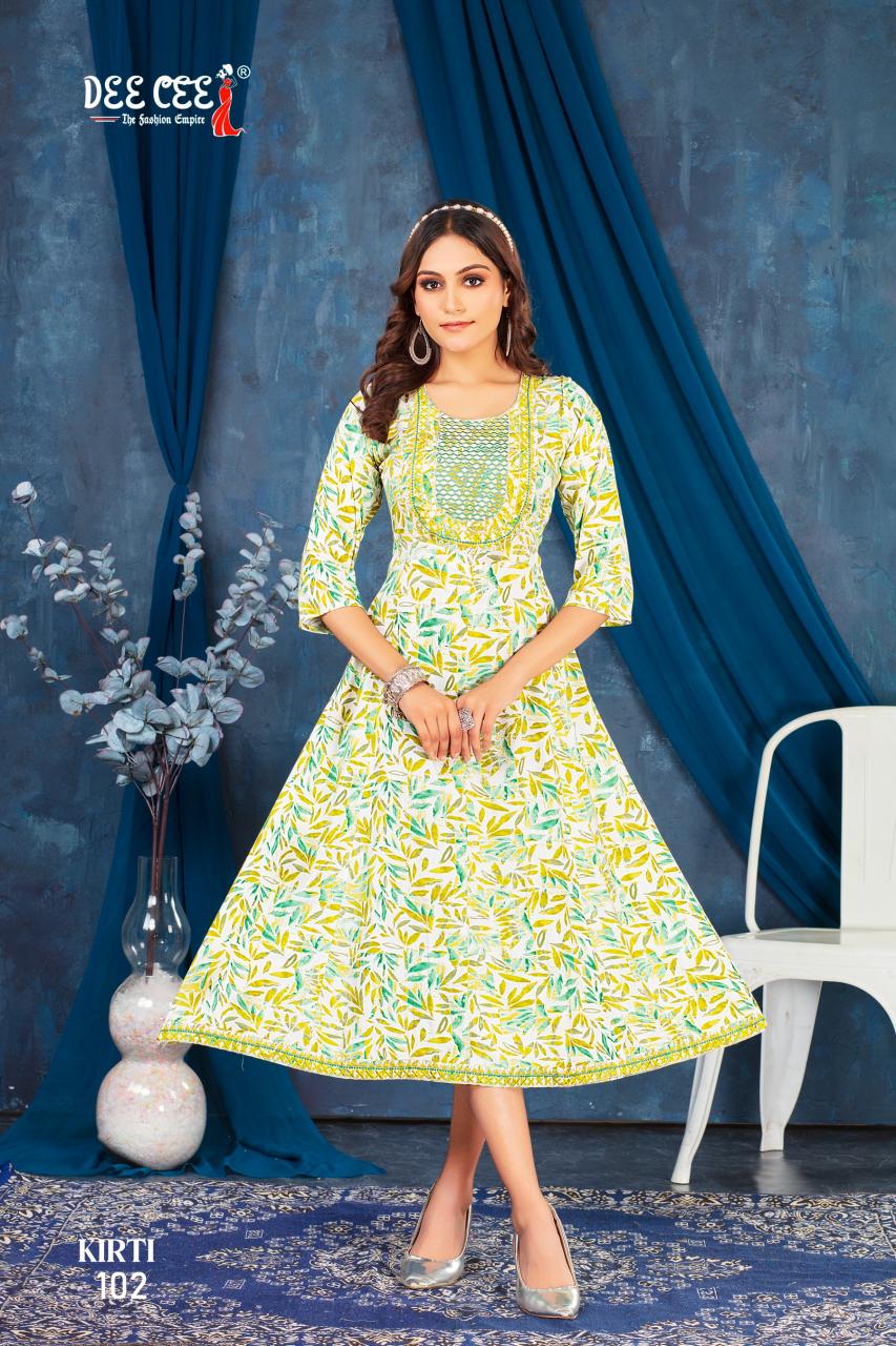 Deecee Kirti Kurti Wholesale Catalog
