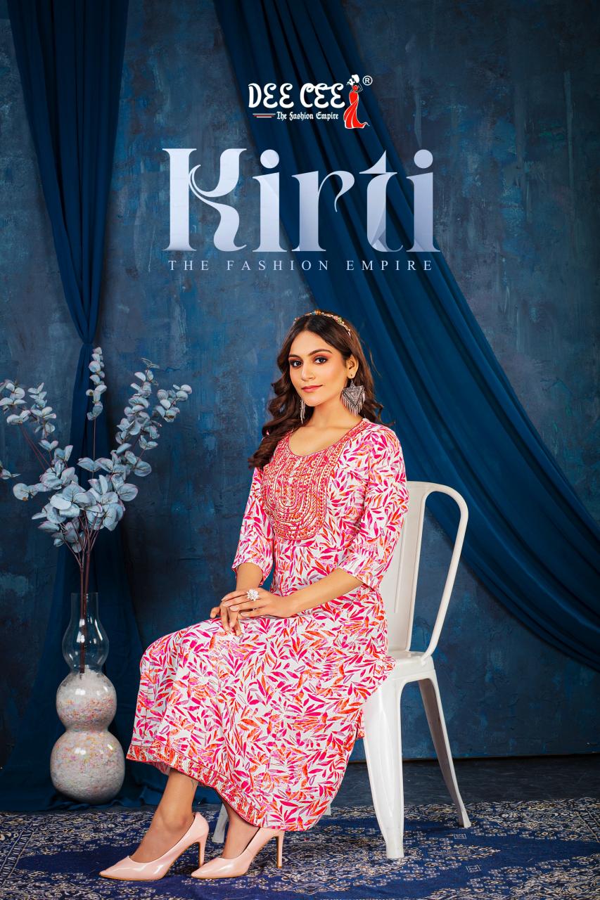 Deecee Kirti Kurti Wholesale Catalog