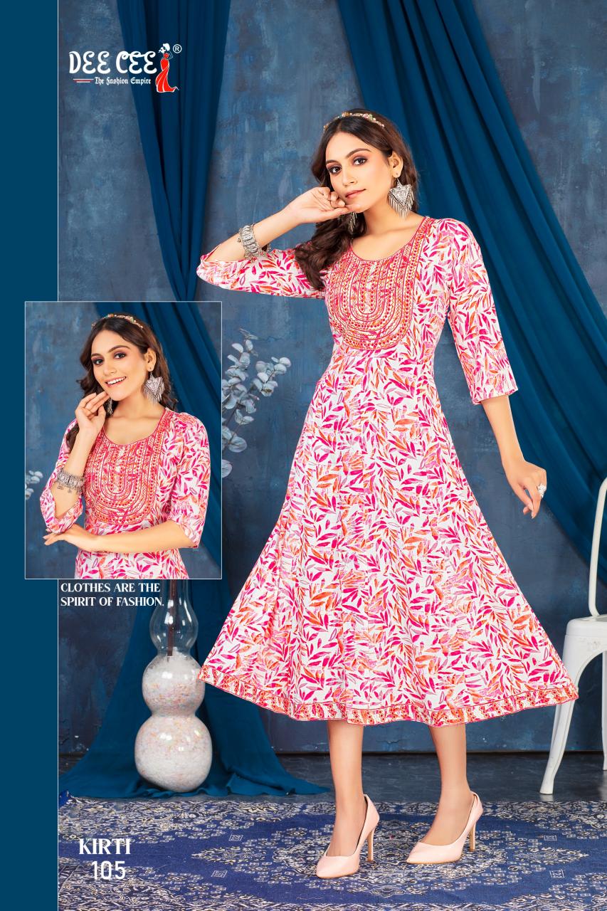 Deecee Kirti Kurti Wholesale Catalog
