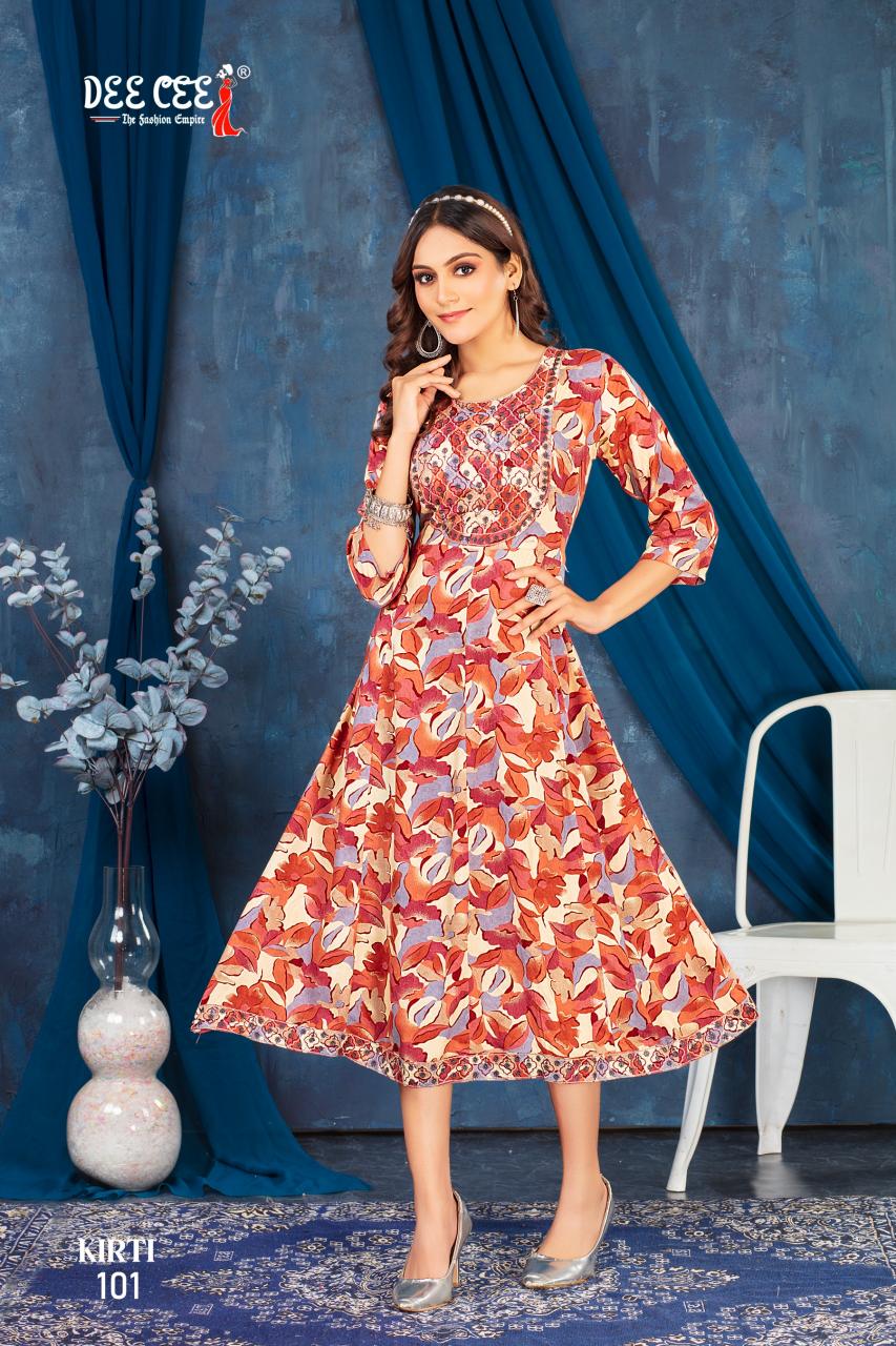 Deecee Kirti Kurti Wholesale Catalog