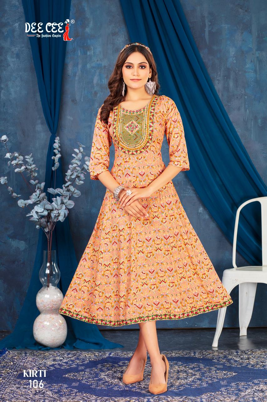 Deecee Kirti Kurti Wholesale Catalog