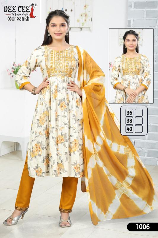Deecee Morpankh Kurti Wholesale catalog