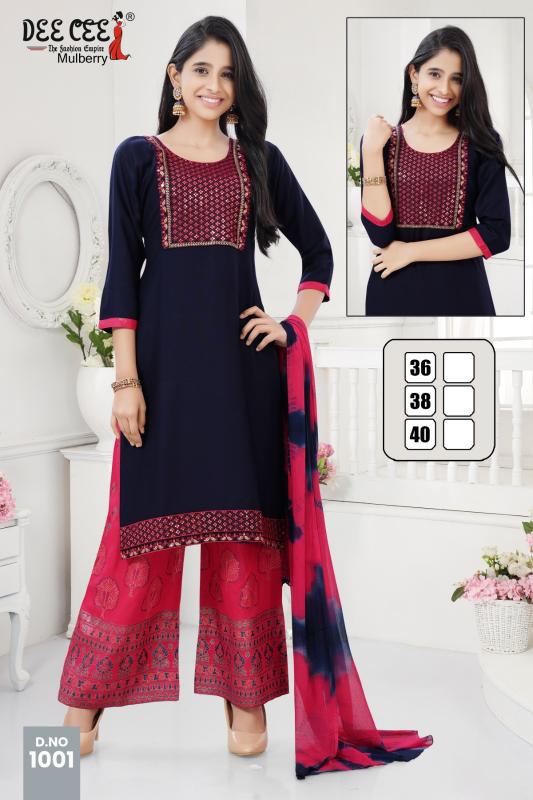 Deecee Mulberry Kurti Wholesale Catalog
